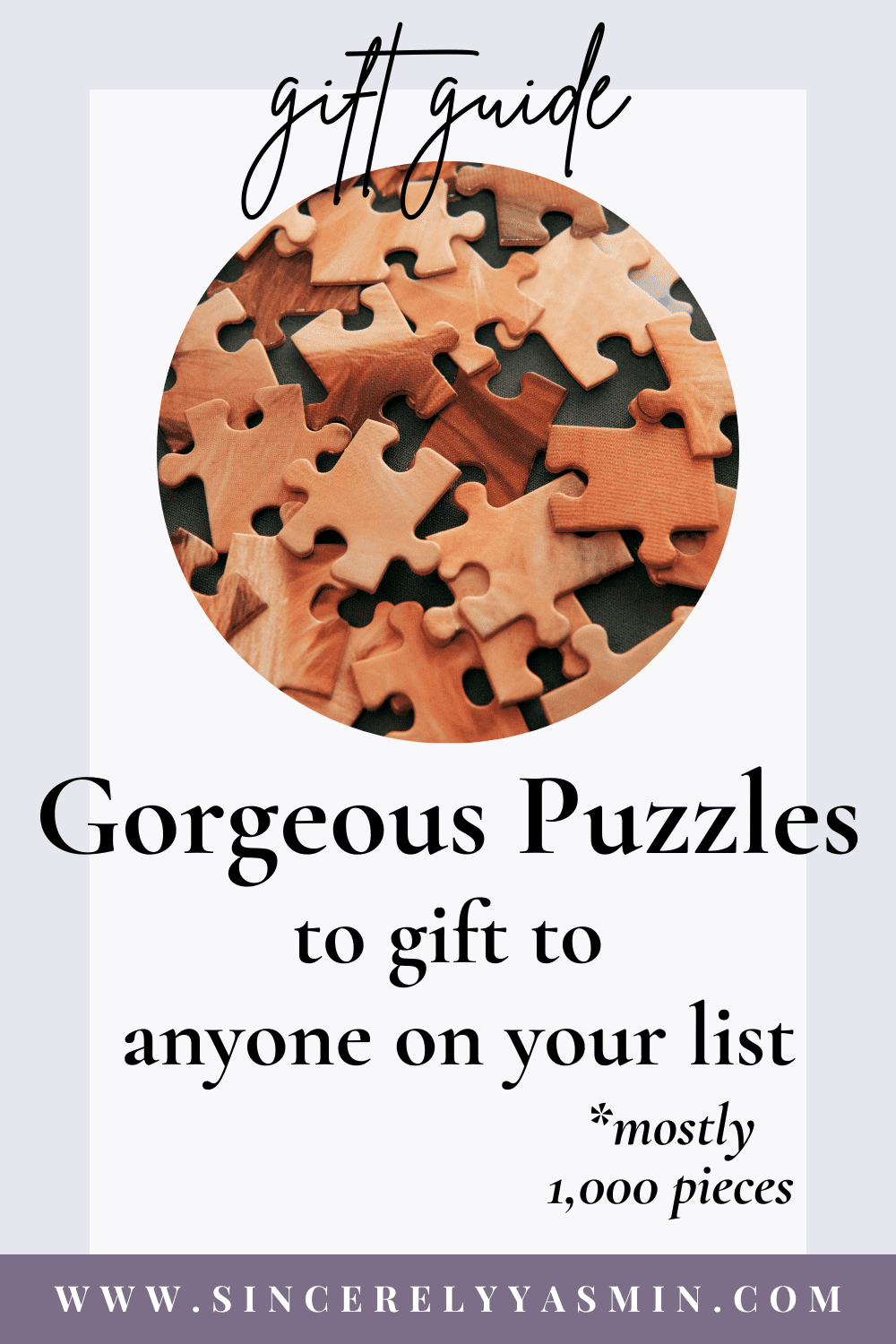 Beautifully Illustrated Puzzles (gift-guide ideas)