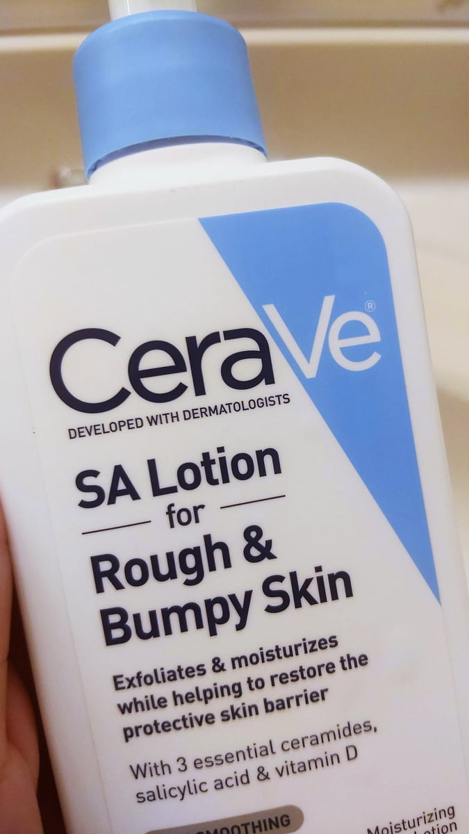 CeraVe SA Lotion Rough & Bumpy Skin | Build an Affordable Skincare Routine | Sincerely Yasmin
