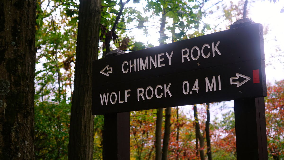 Chimney Rock, Wolf Rock hiking trails in Maryland - REI Hiking Pants Review